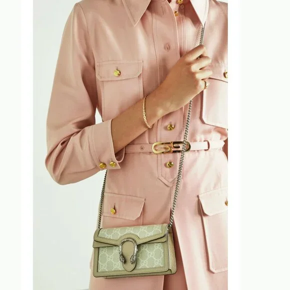 Gucci Dionysus GG Supreme Super Mini Crossbody Bag - Picture 9 of 9